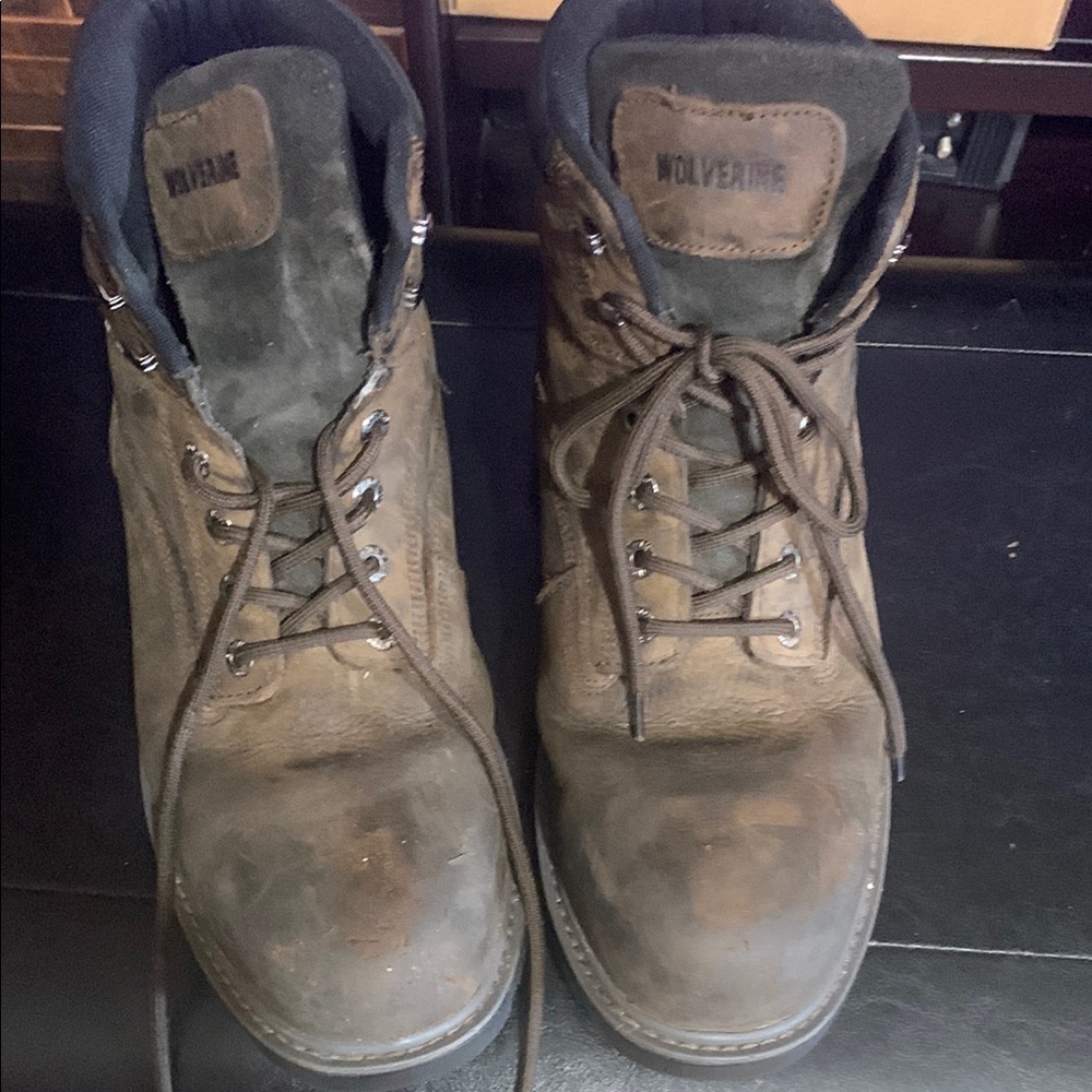 Wolverine Men's Brown Work Boots